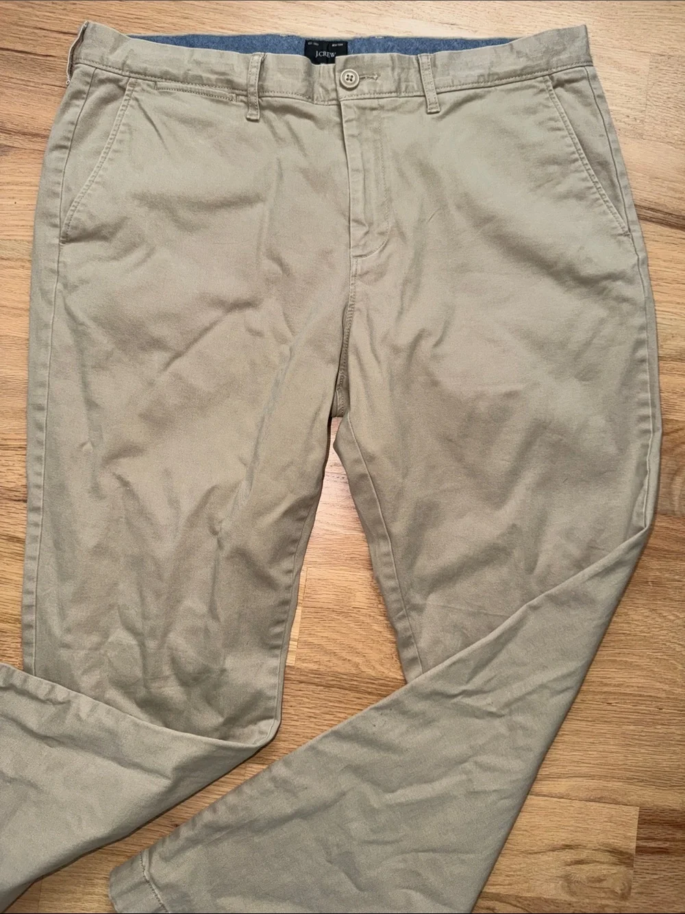 J. Crew Men's Khaki Chino Pants 
